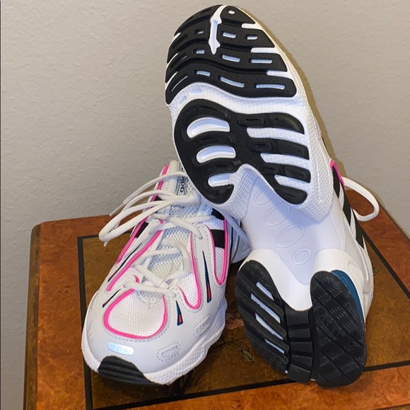 adidas Originals EQT Gazelle White Black Pink Grey - Picture 6 of 6